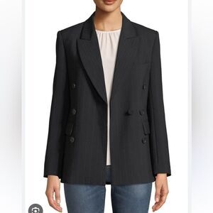 Joie Pinstripe Midnight Blue Blazer​